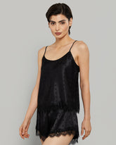 Isla & Evie Cami Black / S